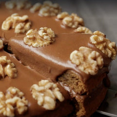 Vegan Coffee & Walnut Cake