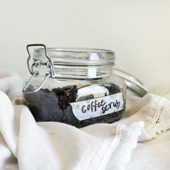 How to make homemade coffee body scrub
