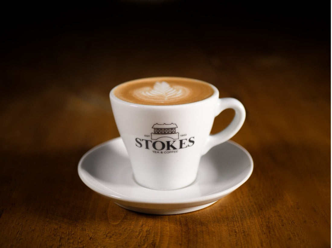 Flat White Coffee In Stokes Cup