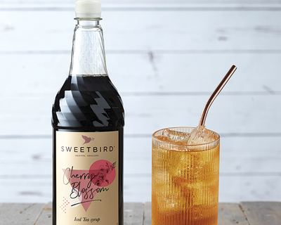 Sweetbird Cherry Blossom Iced Tea Syrup