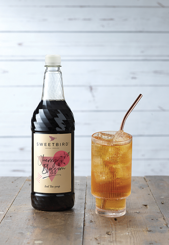 Sweetbird Cherry Blossom Iced Tea Syrup