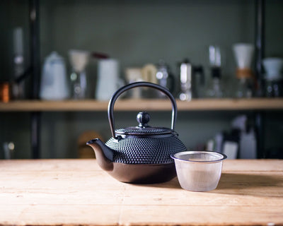Glass Filtering Tea Maker Teapot 600ml personal tea pot BY BA Collections