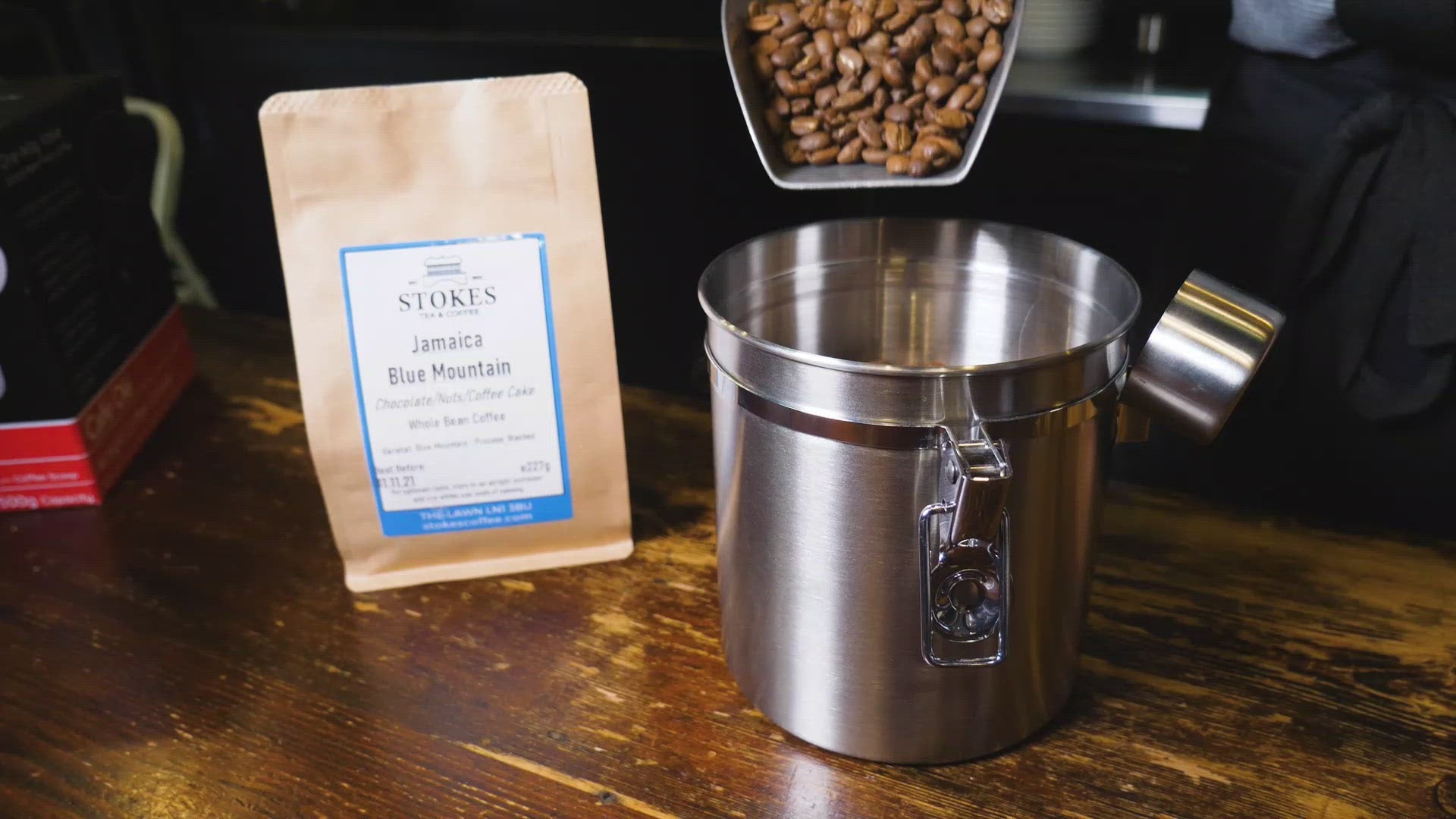 Café Olé Coffee Storage Canister